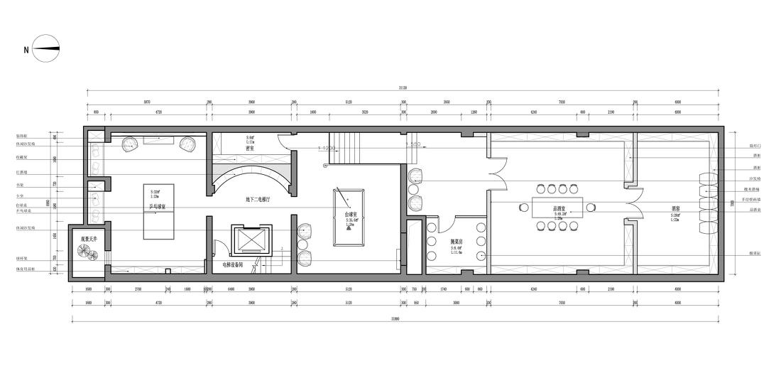 
欧式法式新中式别墅设计作品王文泉108 -8