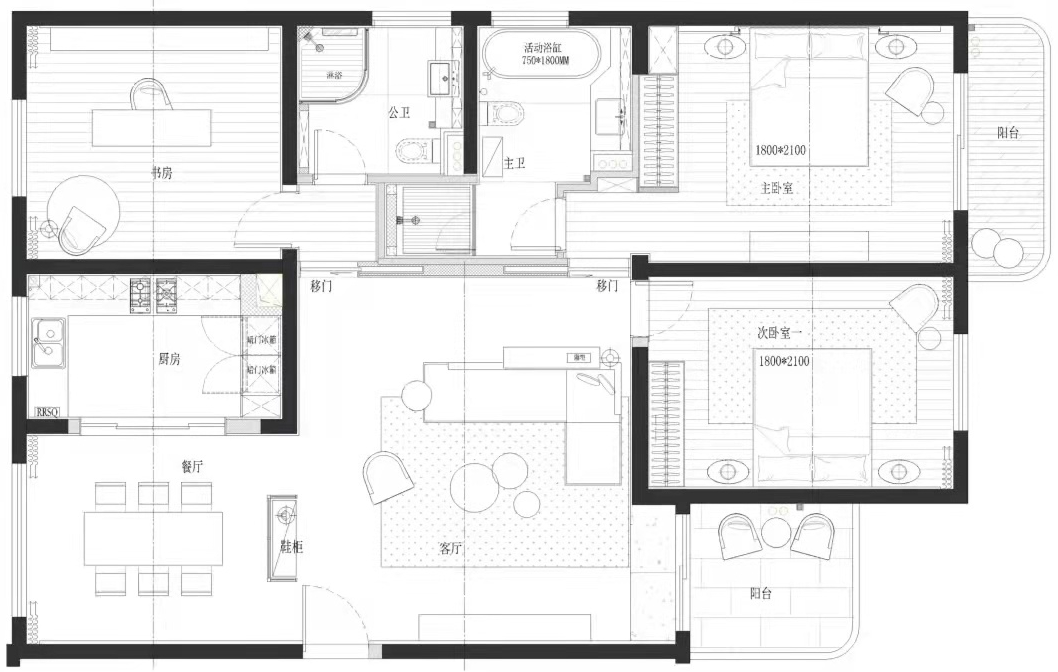 花漾·卢湾68丨中国上海丨KLID达观国际建筑设计事务所-33