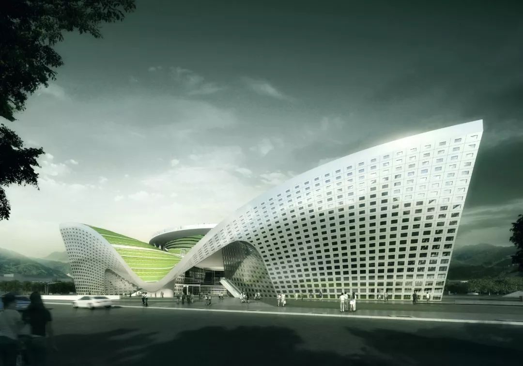 禅意莲叶 | 宜春旅游集散中心设计解读-5