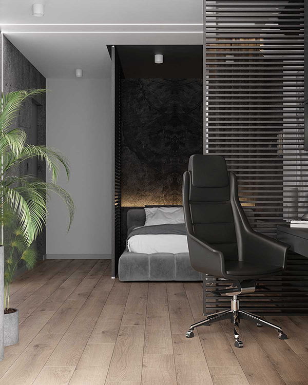 Bedroom Green Side-2