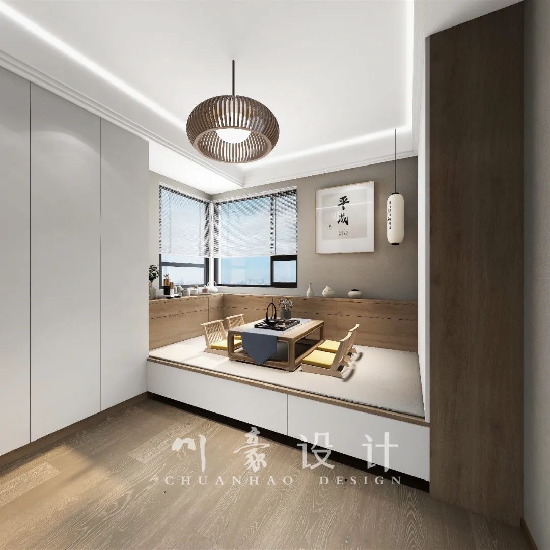 上海城市公寓 120㎡日式风家居设计丨中国上海丨郑江-32