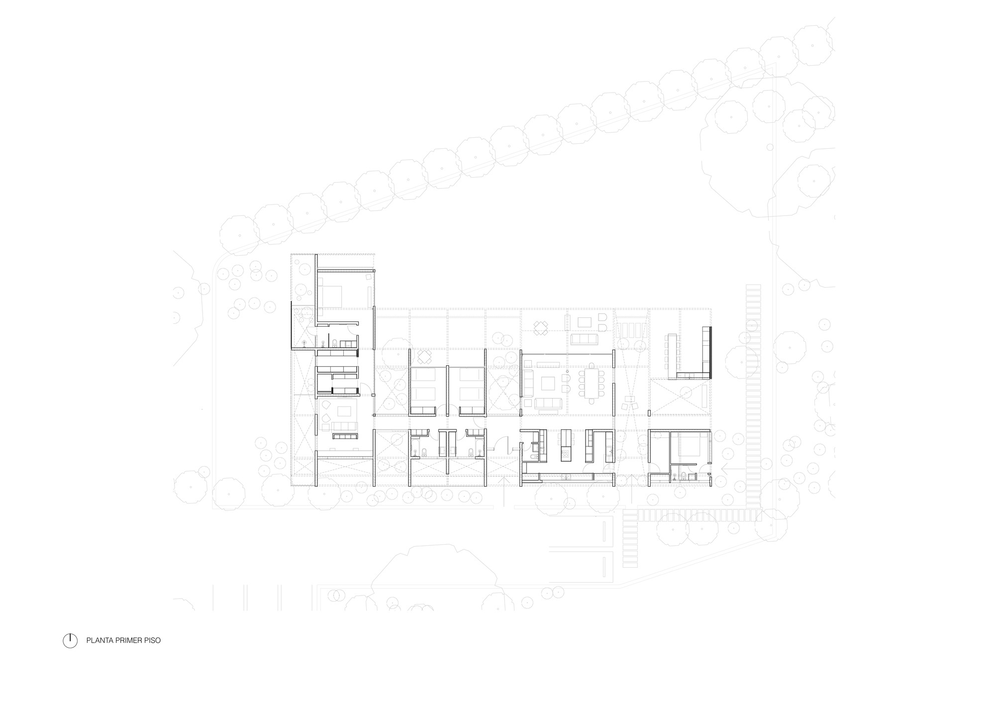 House with Lucarna / Paralelo Transversal-11