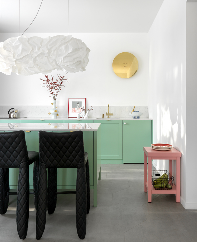 以“家庭美术馆”为主题的住宅设计 | Светлана Коледа-10