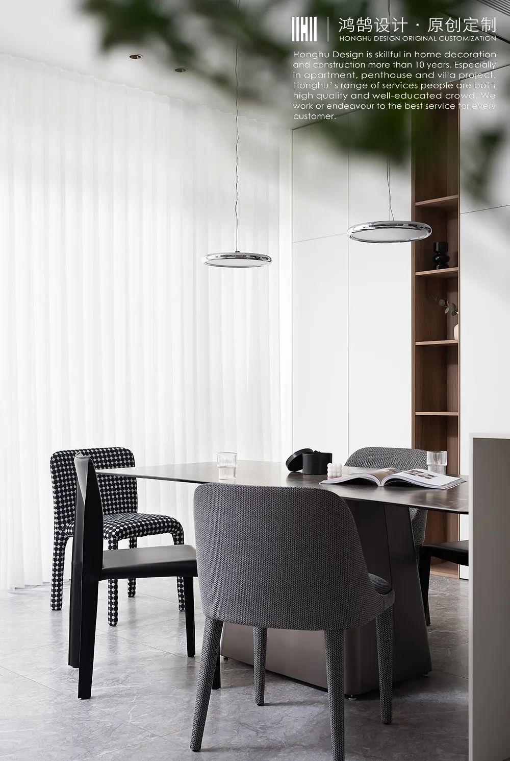 江苏徐州 600㎡现代简约别墅设计丨中国徐州丨鸿鹄设计-36