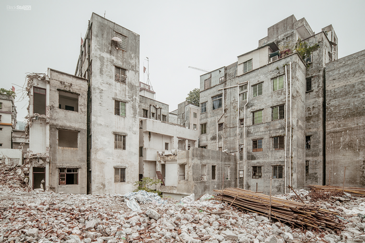 广州西安村的城中村改造-9