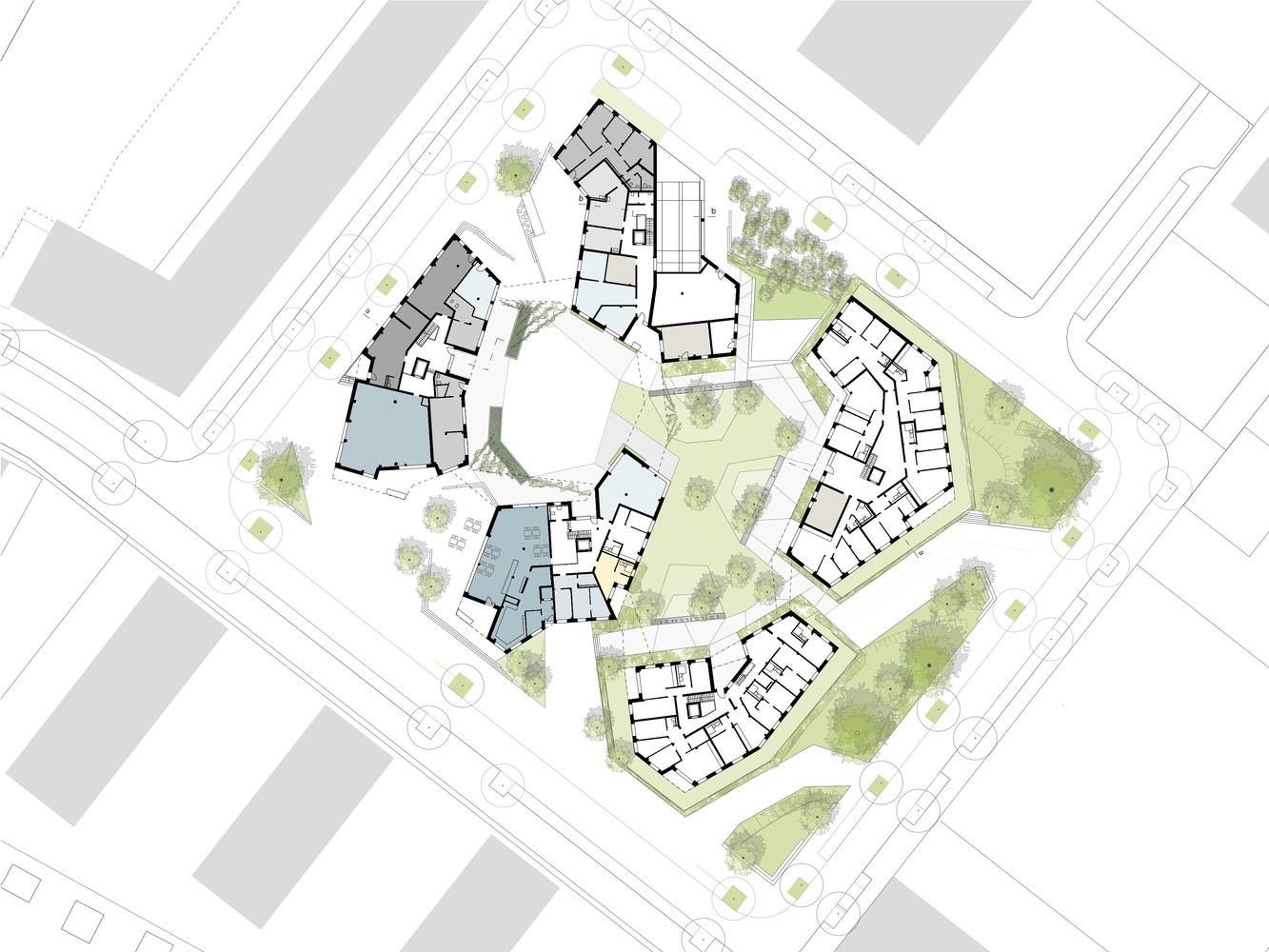 慕尼黑 Domagkpark 住宅区合作公寓-28