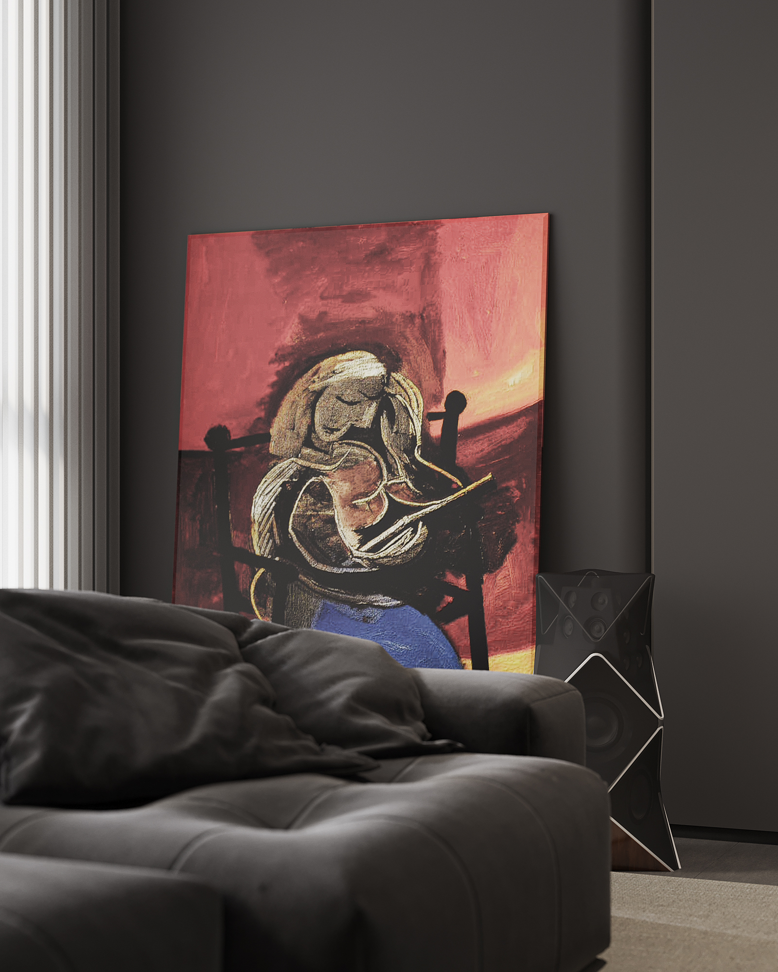 Corona渲染作品┃黑白灰-1