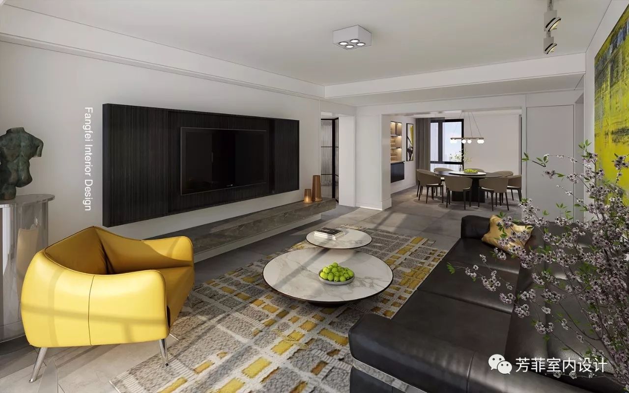 芳菲设计新作 | 绍兴黑白灰家居,诠释自由舒适生活-25