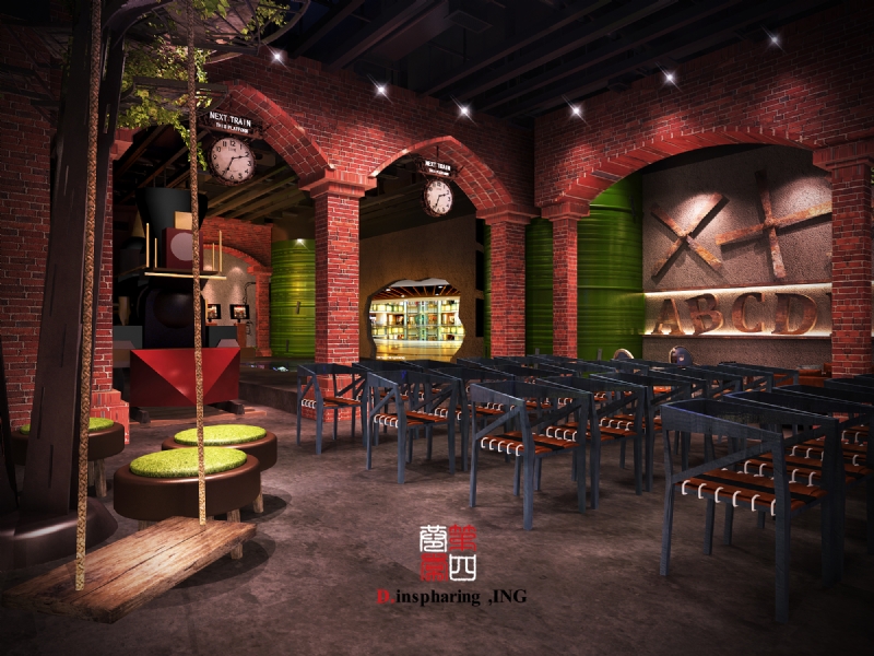 北京第四巷设计打造创意办公室空间-1