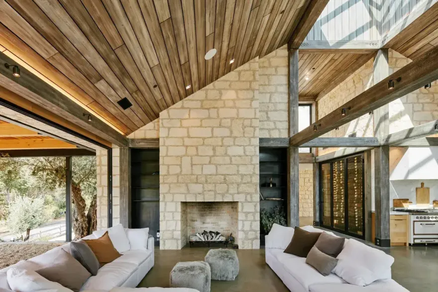 加州自然风格别墅 | 现代设计与乡村美学的完美融合-11