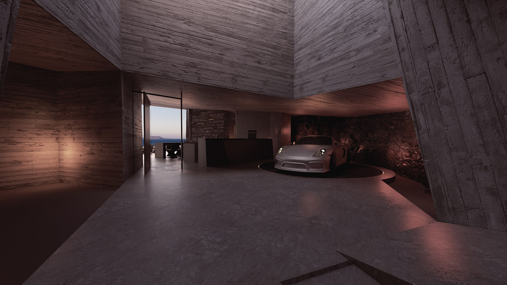 Modern Cavesin Crete Aristides Dallas Architects-7