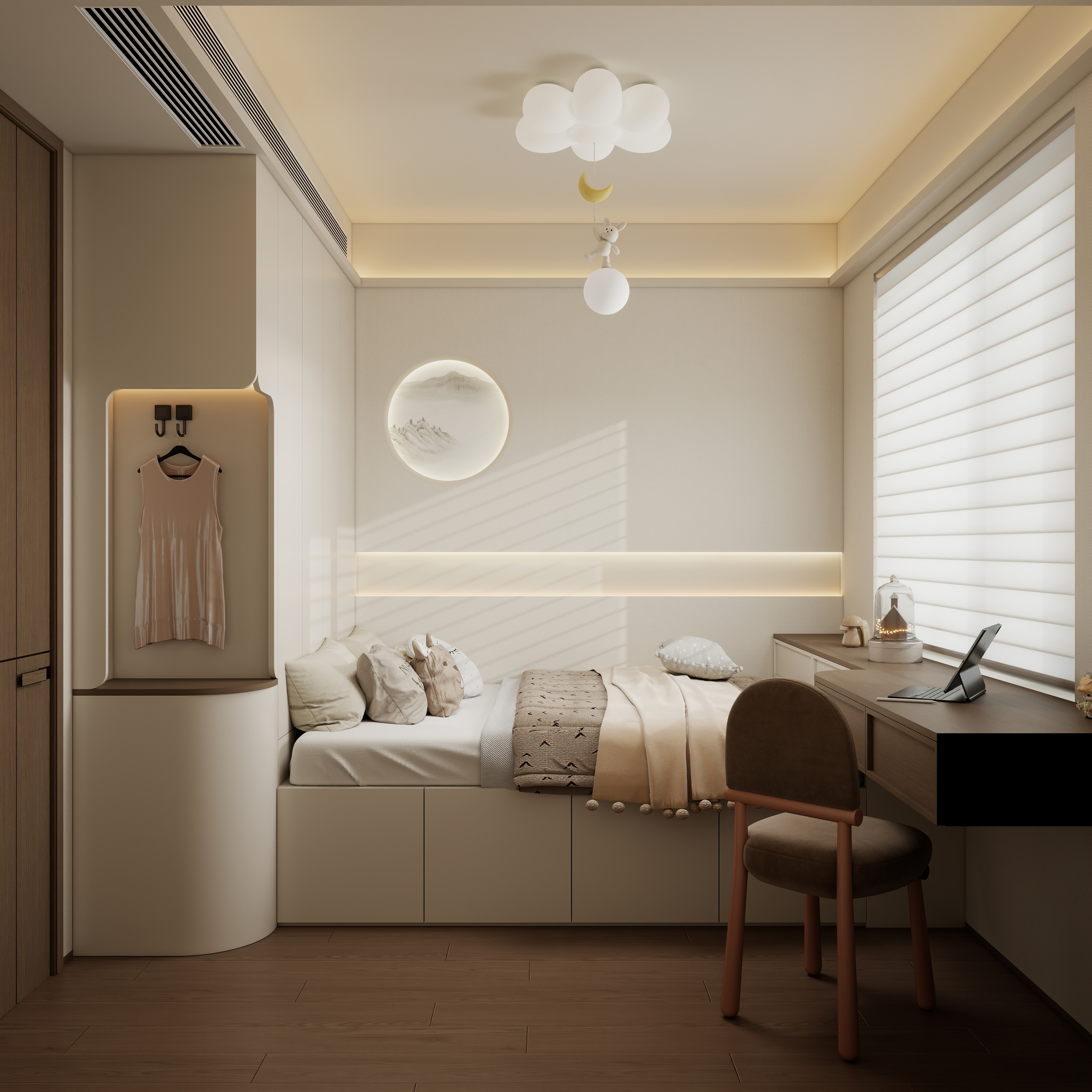 《增城·宋雅》120㎡平层新中式实装案例丨中国广州丨广州市至雅设计装饰工程有限公司-59