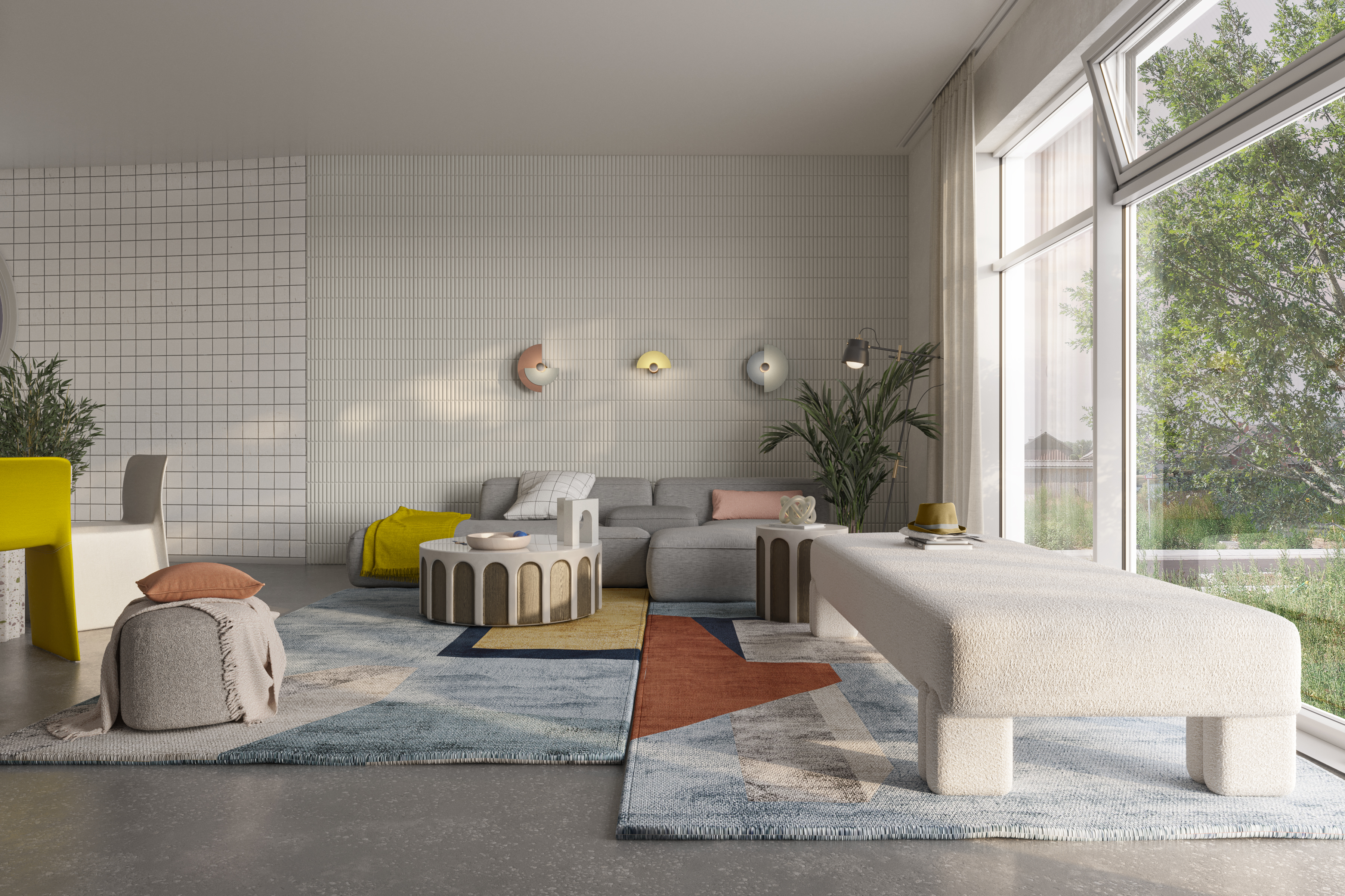 乌克兰国旗配色公寓概念项目-4