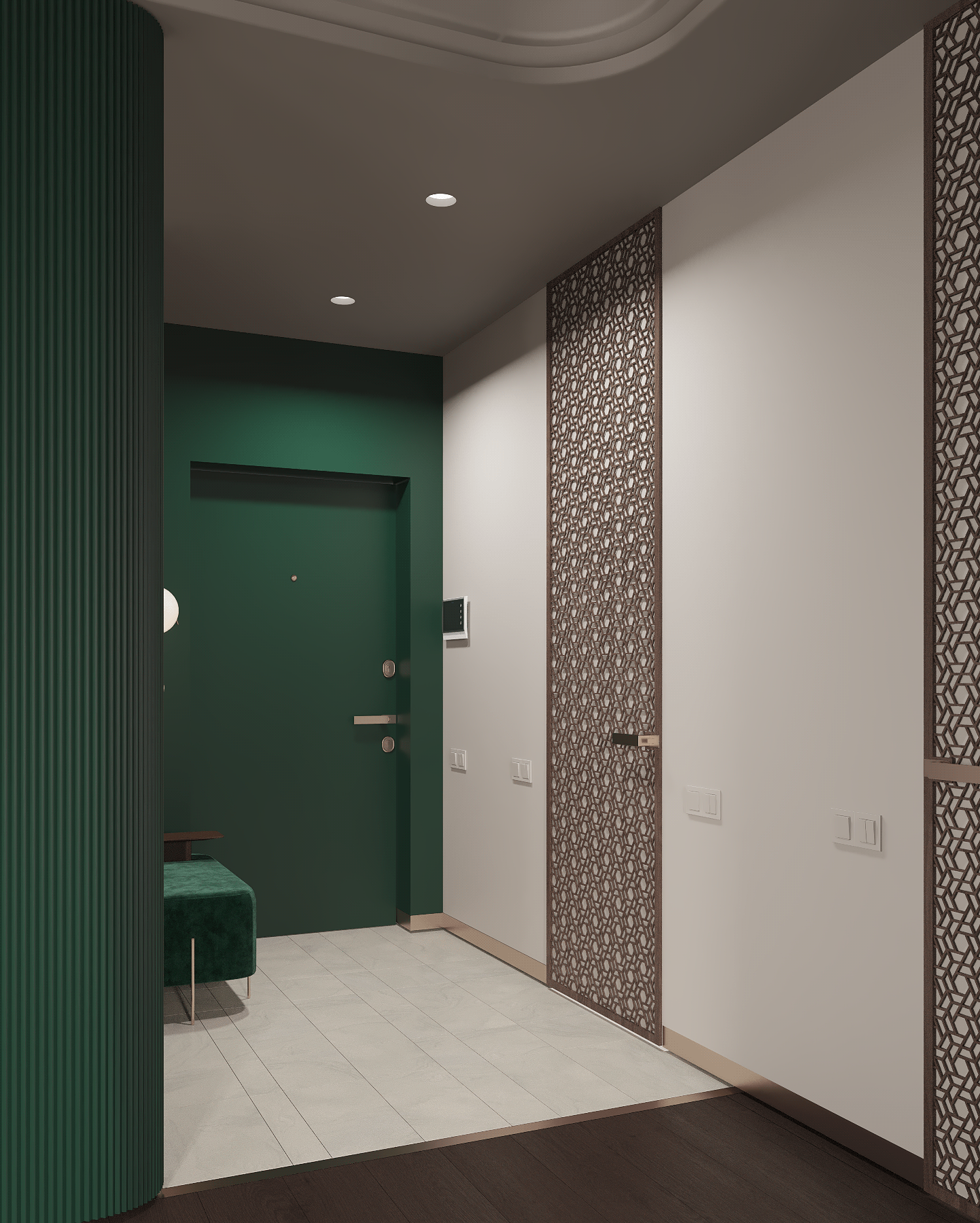 Architects residence apartment. Option 1-3