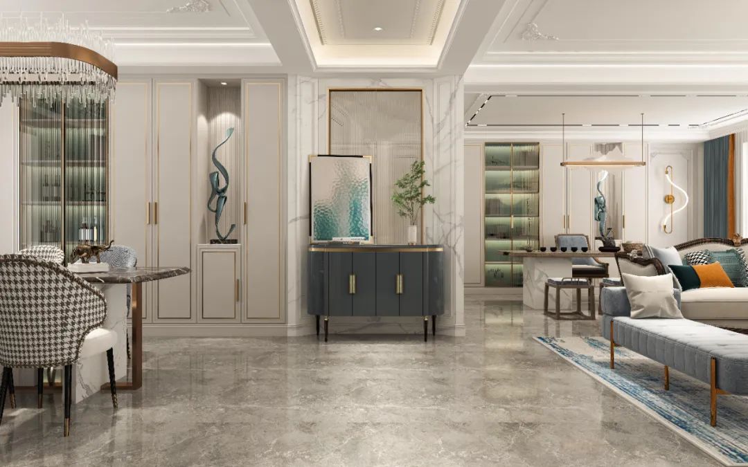 法式轻奢风家居空间设计丨中国包头丨众诚装饰-8