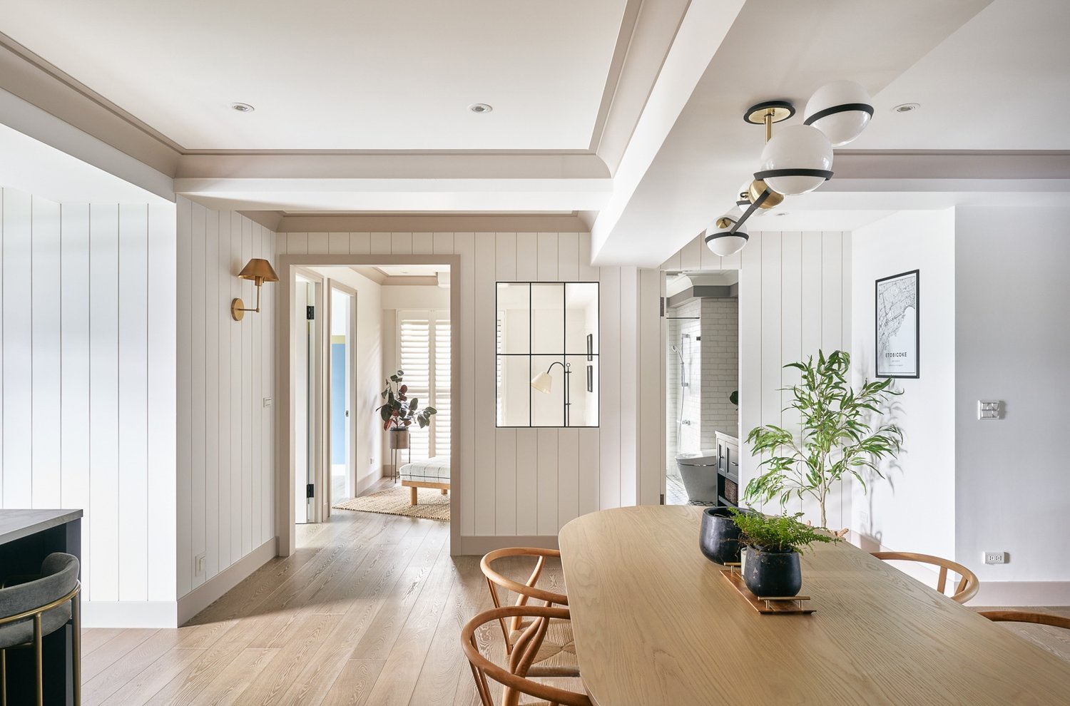 美式平层丨朗禾空间设计-21