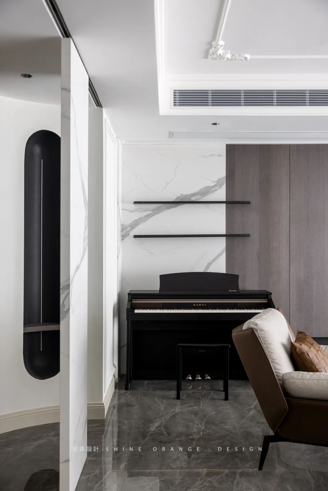 现代法式宁波住宅丨中国宁波丨橙熹设计-26