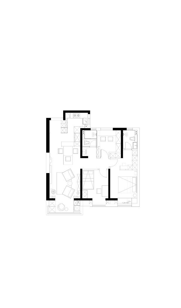 武汉琨御府 110㎡三口之家设计丨中国武汉-19