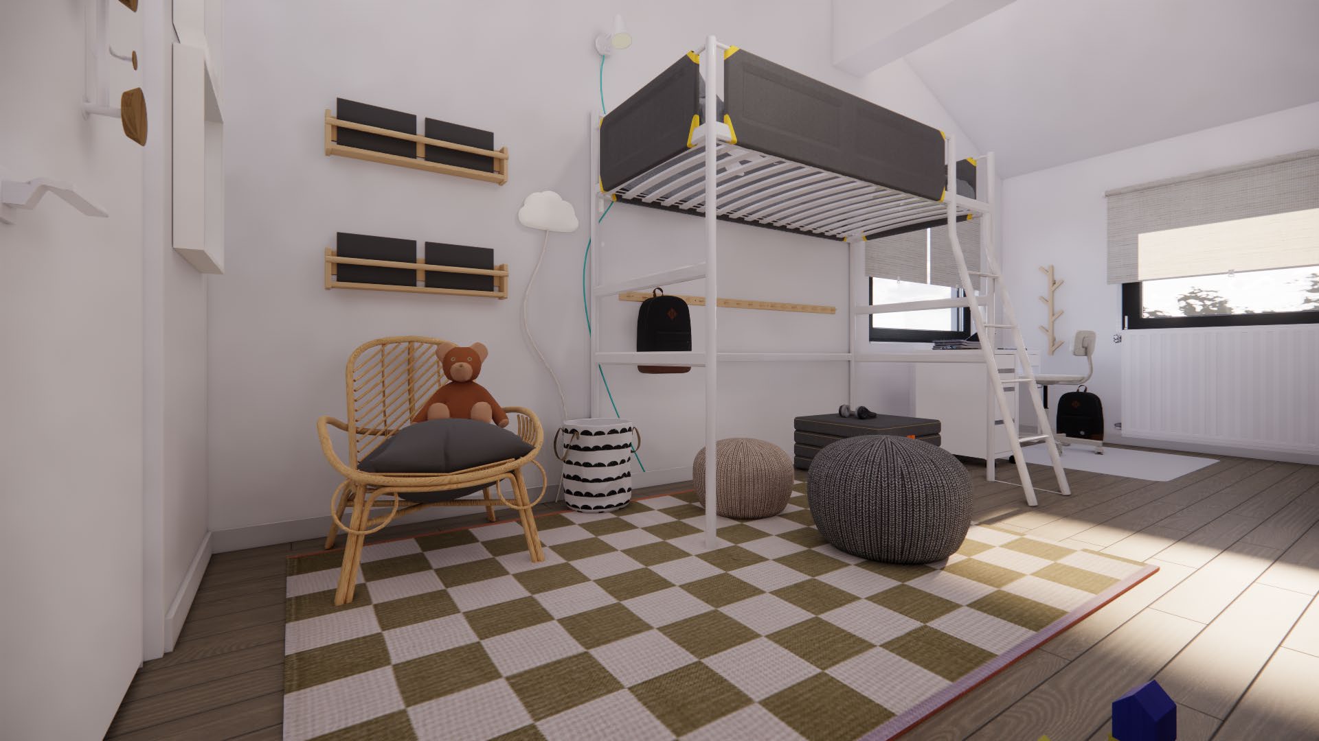 Rooms in small villa-6