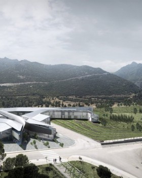 PAU 建筑与设计学院 | 嵌入山体的创新设计