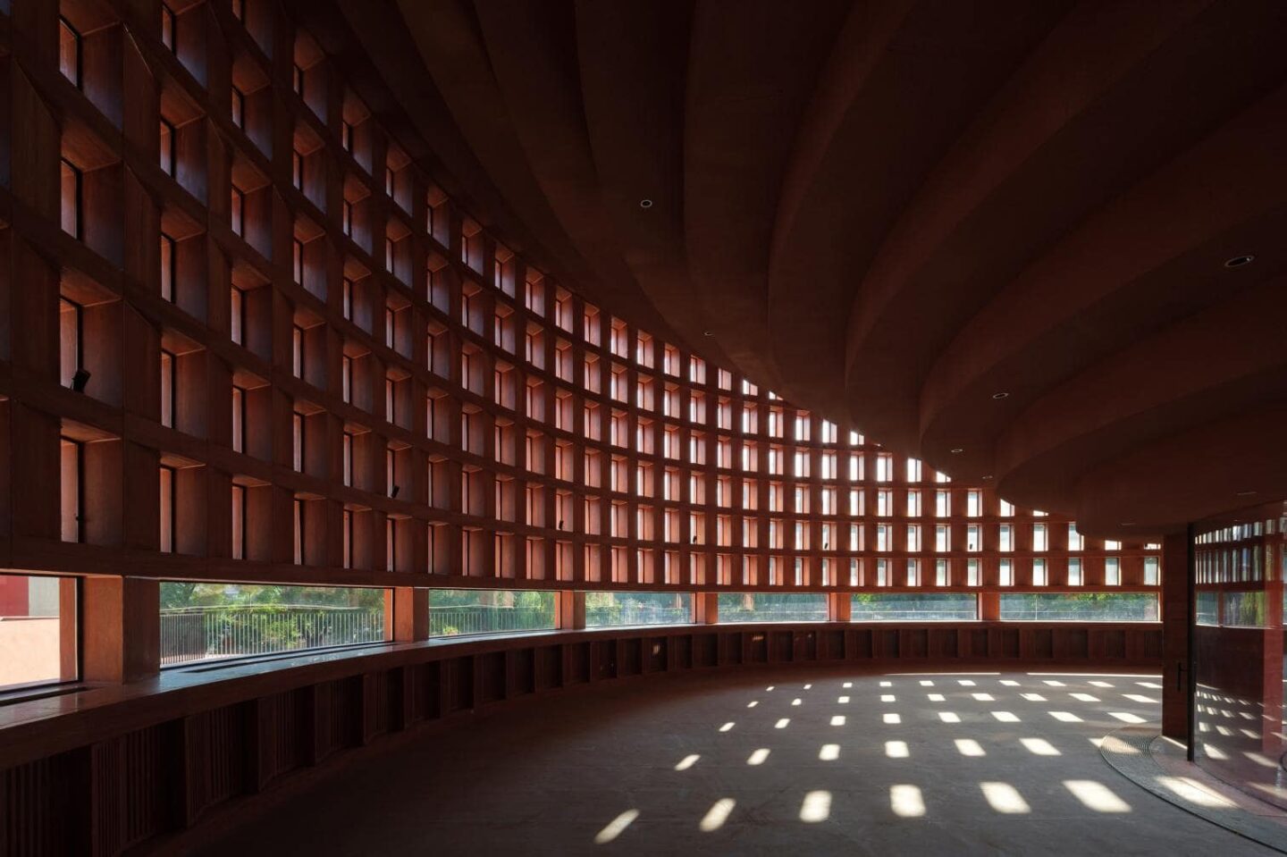 Neri&Hu Adds Sculptural Terracotta-hued Structure To Qujiang Museum Of Fine Arts - IGNANT-11