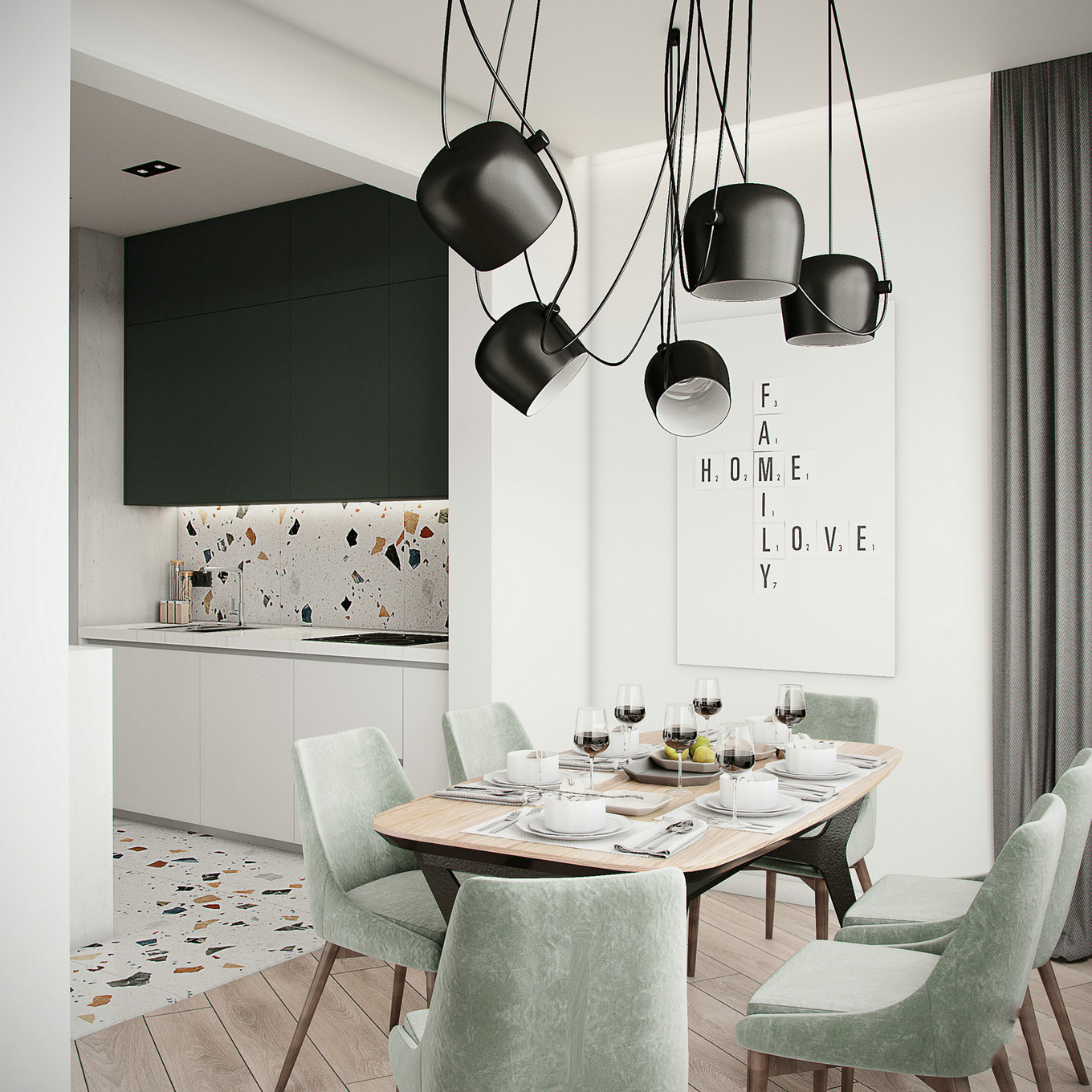 绿意盎然 | 揭秘灰绿色家居设计的魅力-5