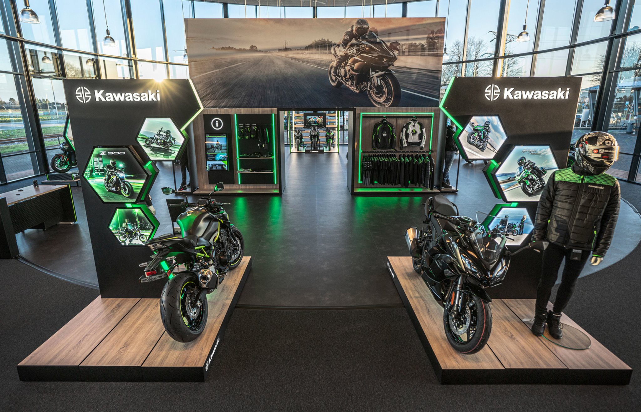 Kawasaki Motors 新零售形象店丨Impact-9