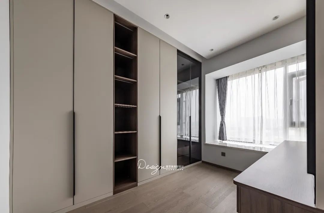 现代时尚 · 170㎡悬浮式精炼美家丨紫苹果装饰集团-54