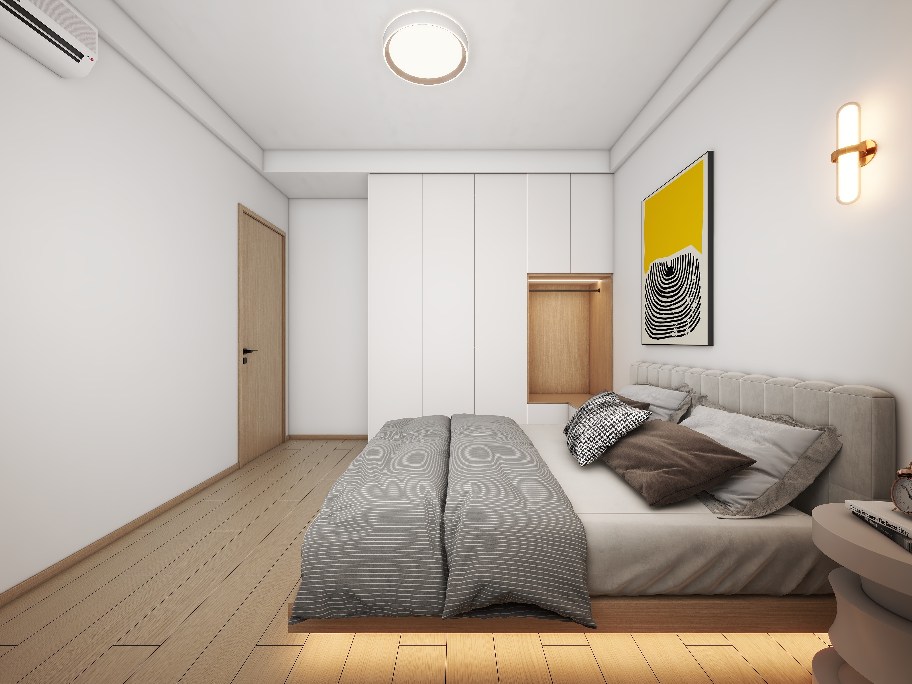 四川岳池雍合湾（123平方现代原木两居室）-45