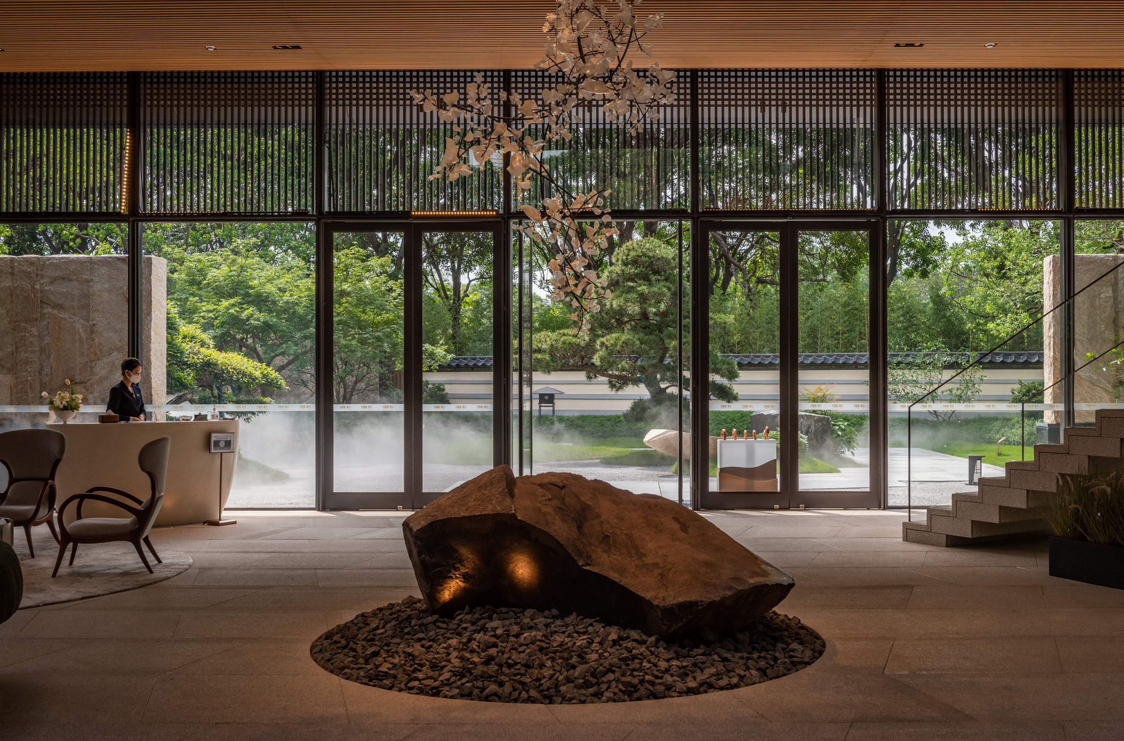 广州合景·臻颐府 | 山水禅意,云峰四谷的景观设计-45