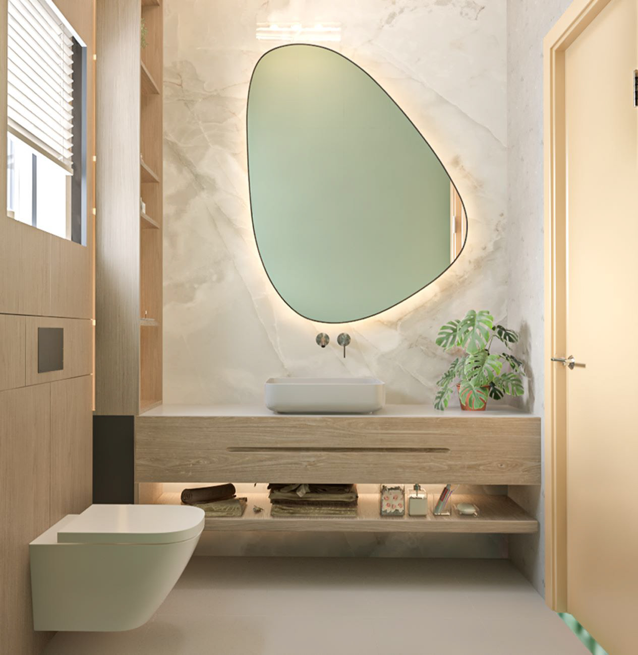 Interior design project | villa in New Mansoura-18