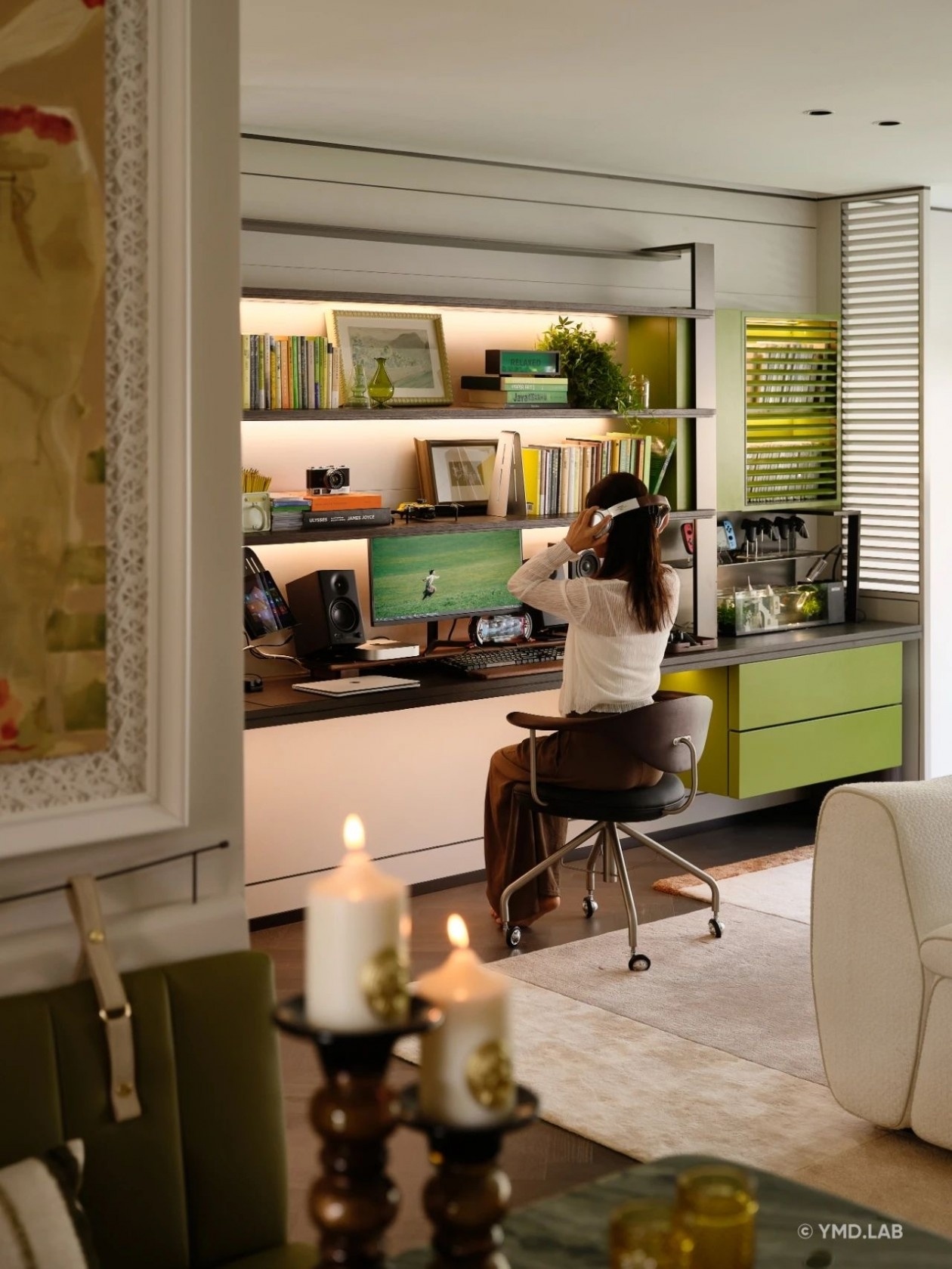 东莞华润旗峰润府92㎡《这房子会光合作用》| 上海岳蒙设计-20