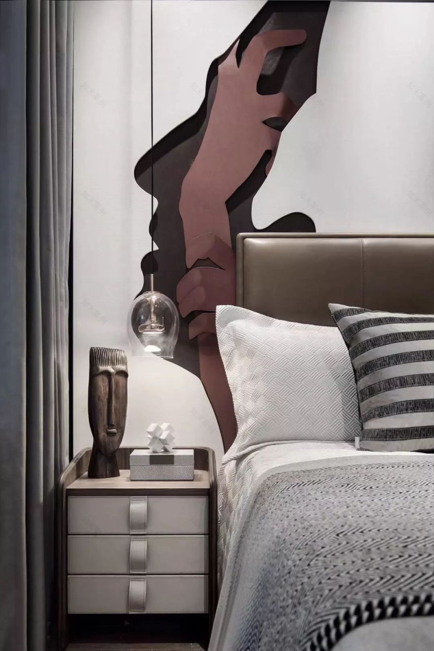 高级灰住宅——中南樾府高层样板间 重庆涟漪设计-39