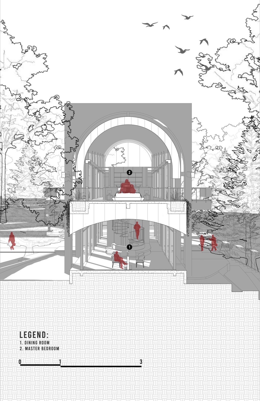 圣殿隧道花园丨印度丨RAD+AR-83