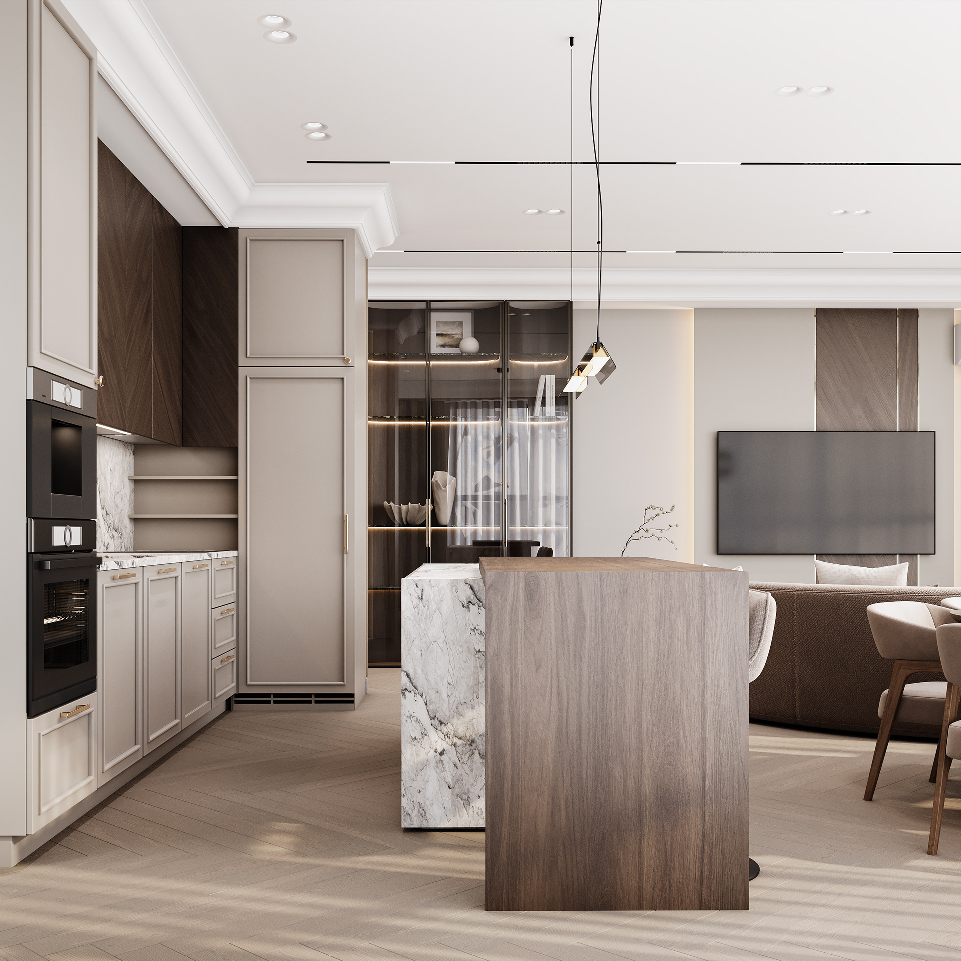 Whispers of Warmth: A Cozy Apartment Interior-15