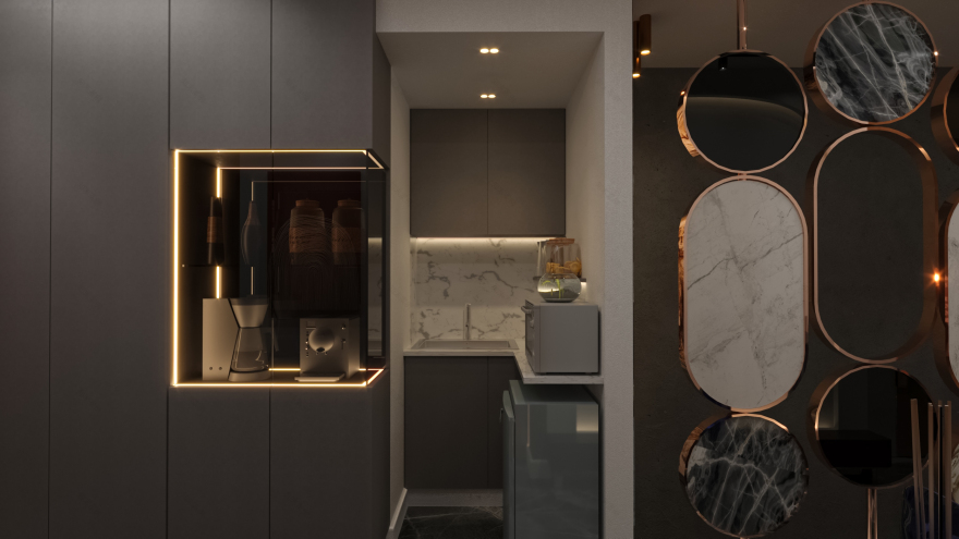 海德公园山景别墅丨埃及开罗丨Atrium Design Ahmed Rabie-47