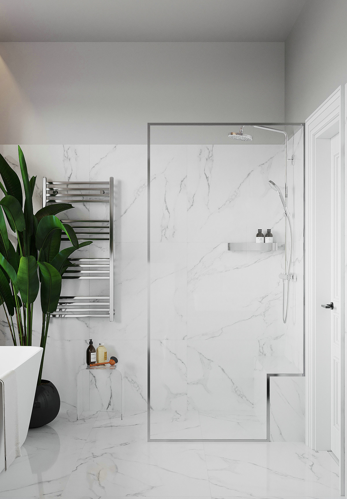 浅色系轻盈优雅的住宅-19