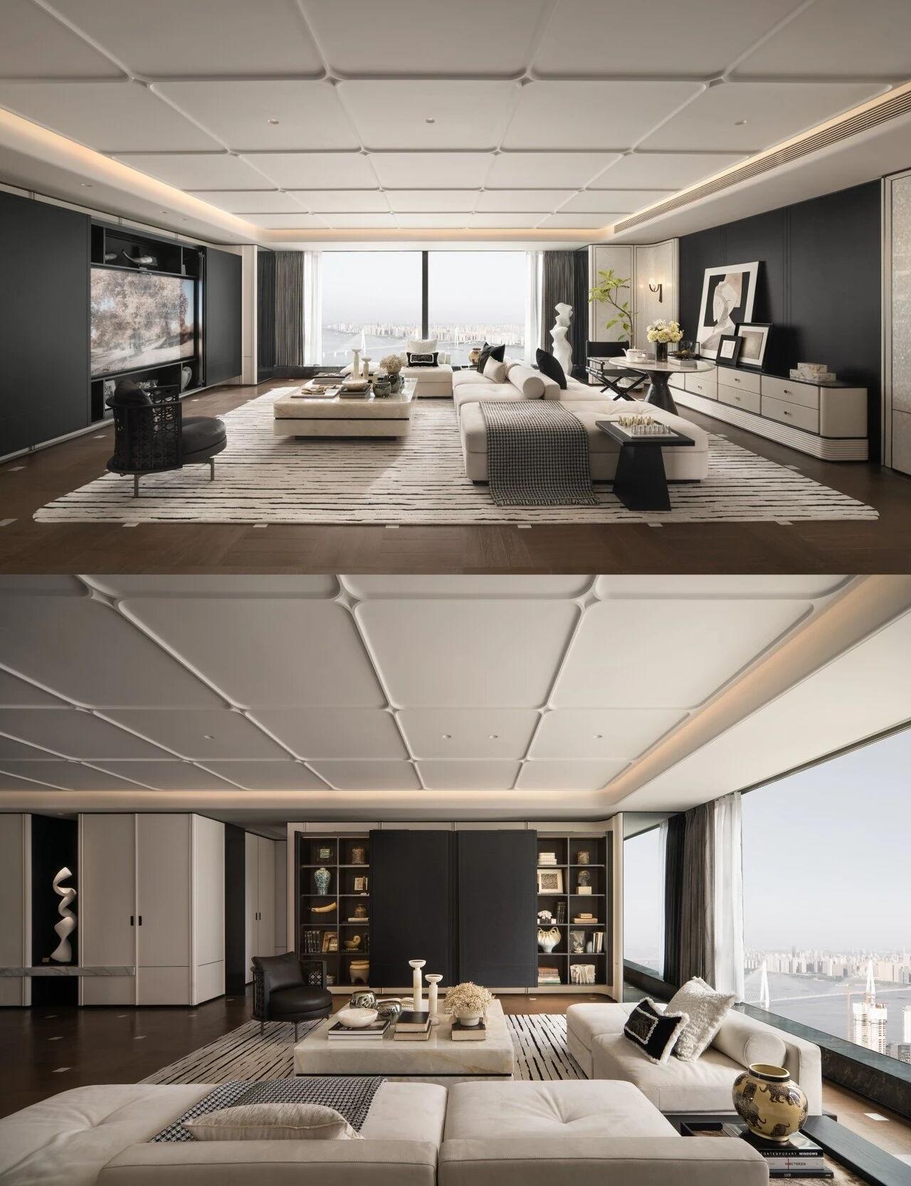 华润置地武汉瑞府266㎡样板间丨中国武汉丨硬装LYZD李益中设计,软装RSD赛瑞迪普-4