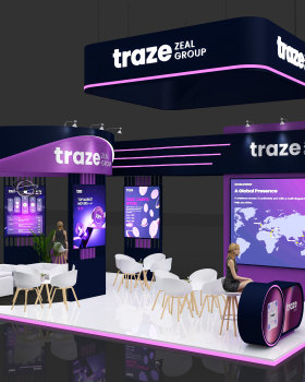 TRAZE 12X6M STALL DESIGN IN DUBAI