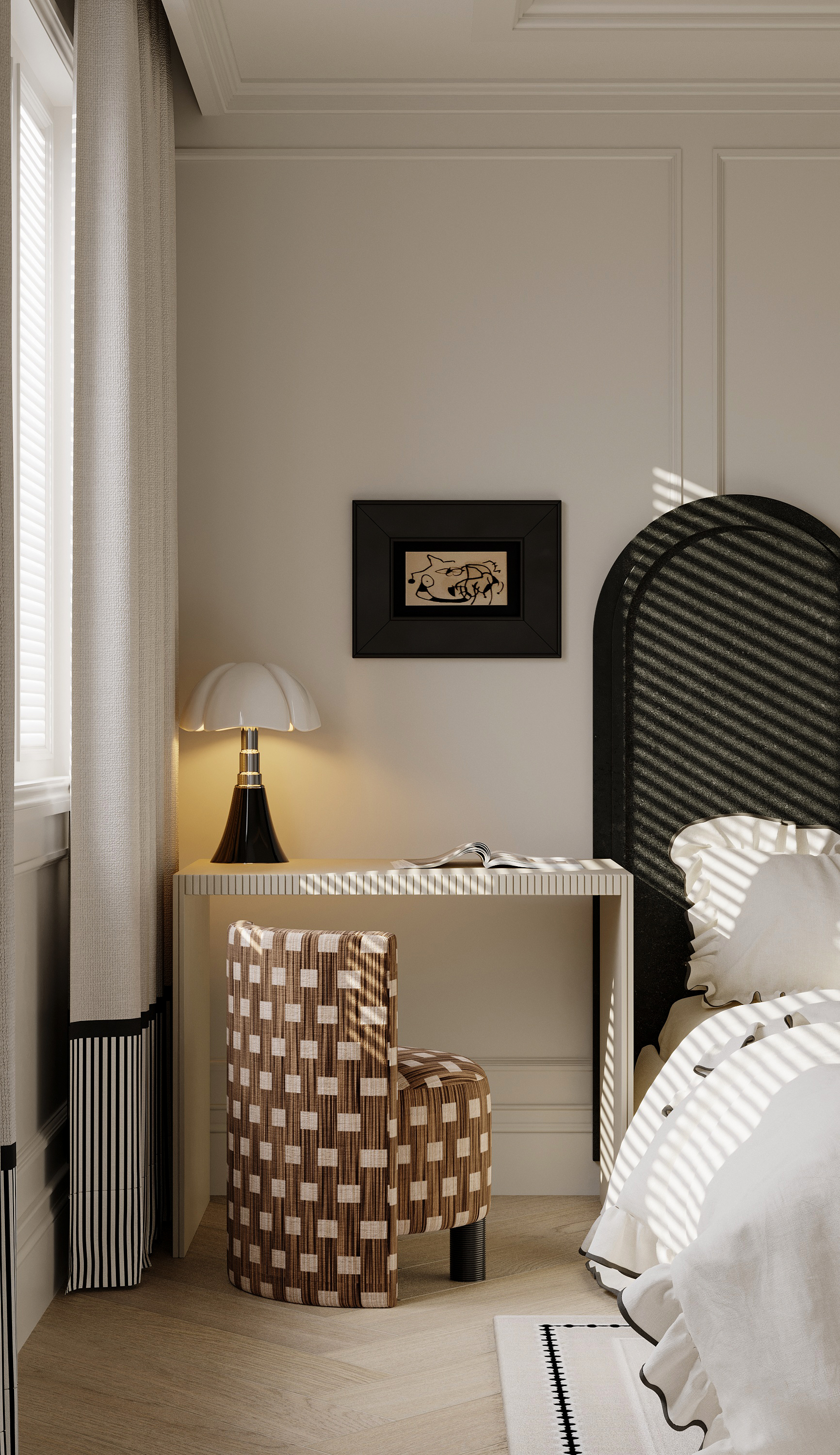 西派少城黑白法式丨月桂山设计事务所-29