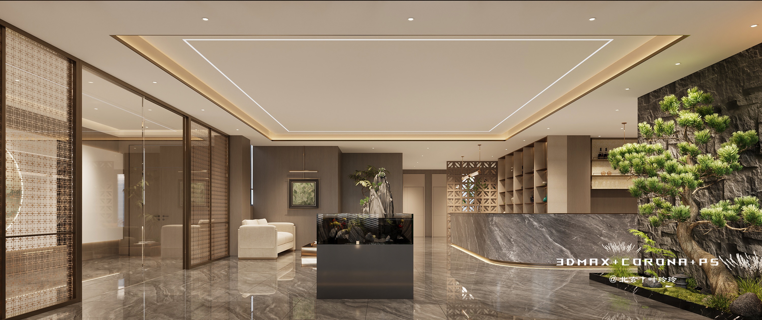 自在林藏茶会所设计 一茶通古今 禅茶意境当代演绎-5