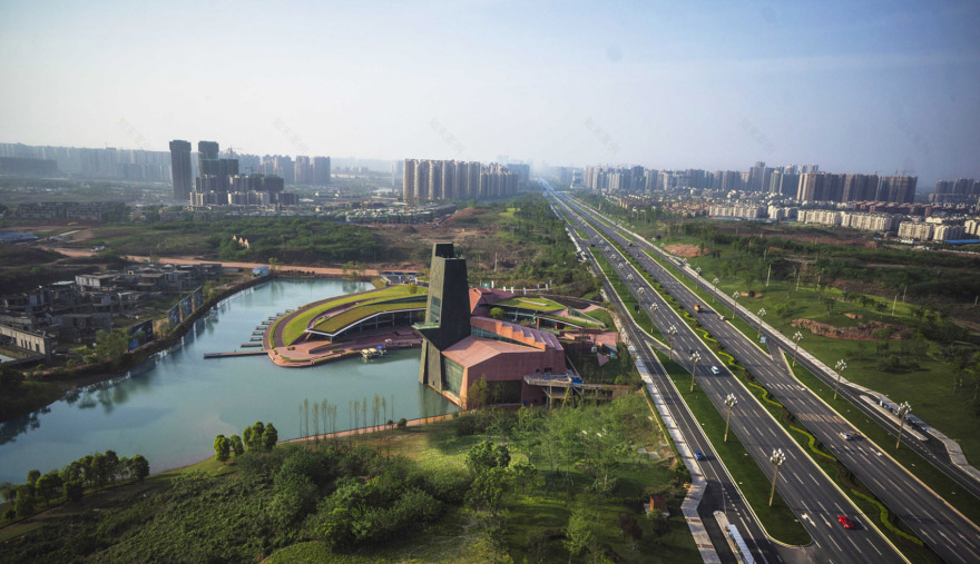 安托内.普雷多克与麓湖艺展中心, 成都 / Antoine Predock-6