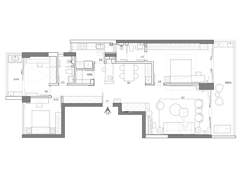 一见倾心轻法式风海边乌托邦丨中国深圳丨Young新作-19