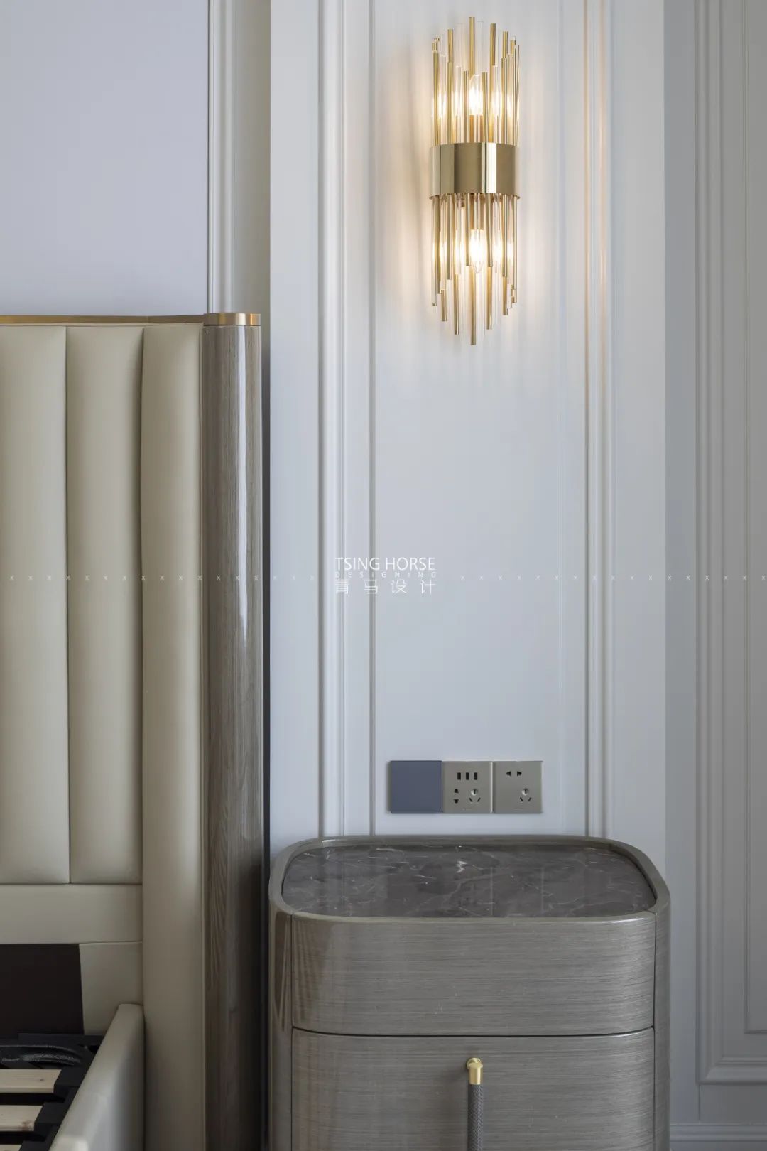 鼎鑫万和法式奢华大平层设计丨苏怡人,王清玉设计团队-58