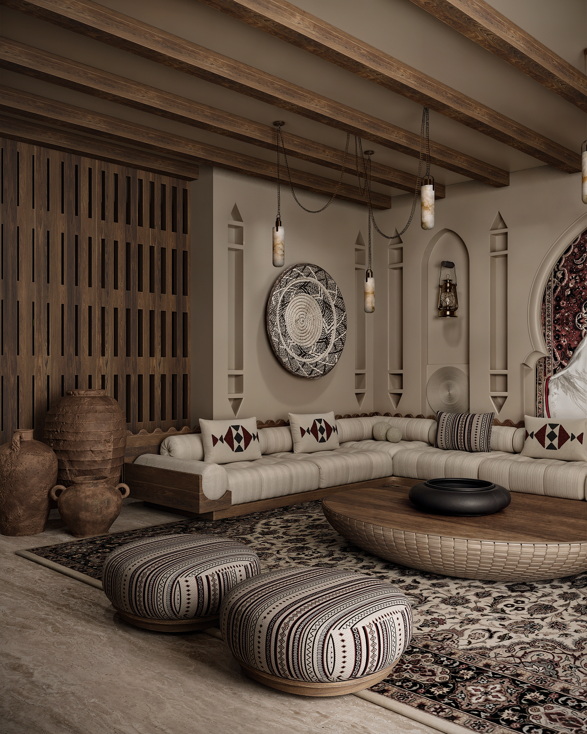 NEW NAJDI MAJLIS DESIGN（新纳吉迪马吉里斯设计）丨沙特阿拉伯丨SALMA SOBHY-5