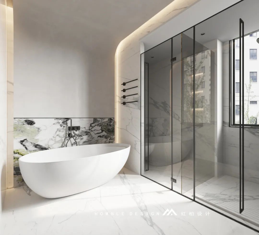 现代艺术别墅设计丨中国深圳丨红柏设计-87