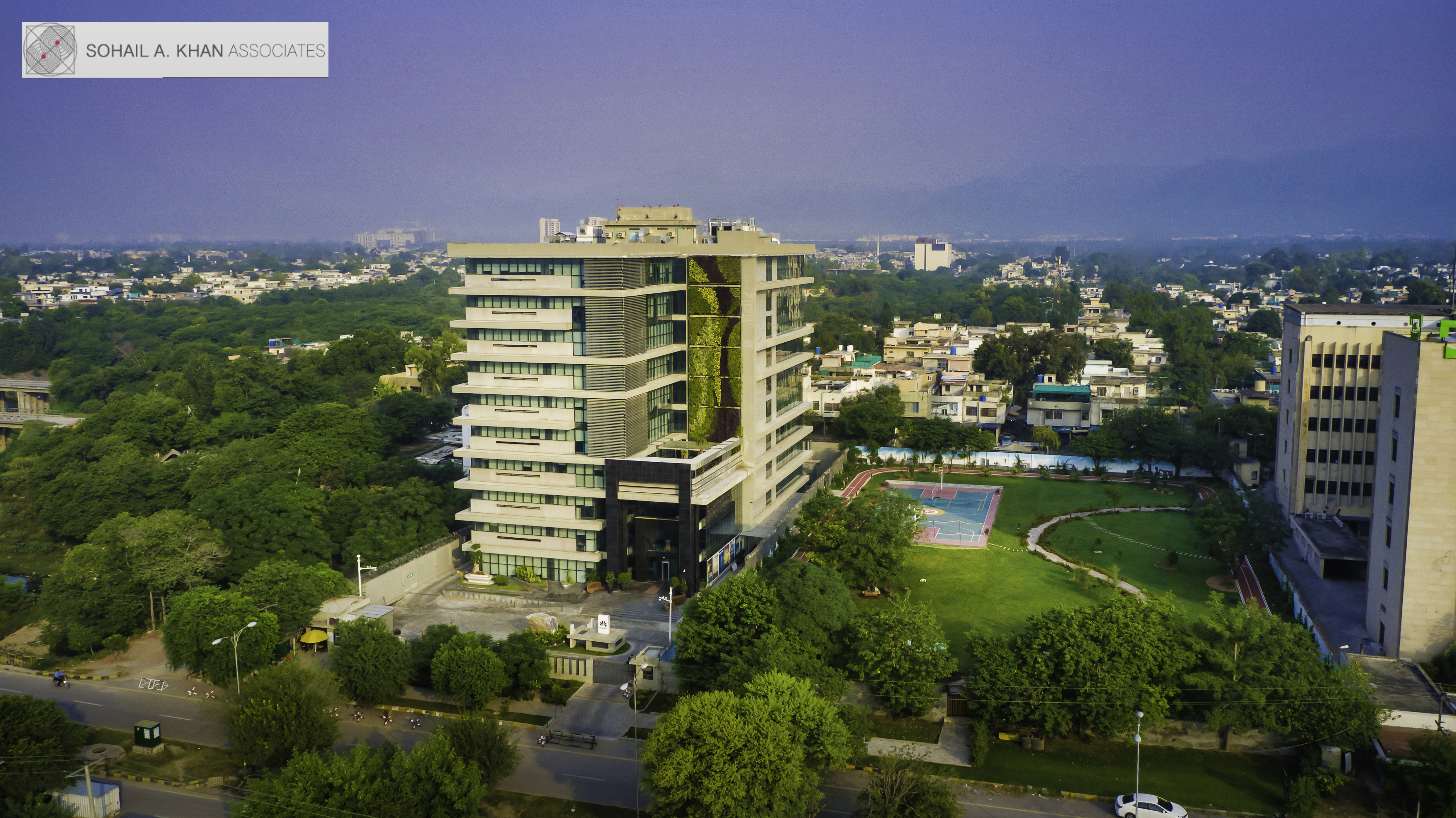 OEC Tower - Drone Photography-6