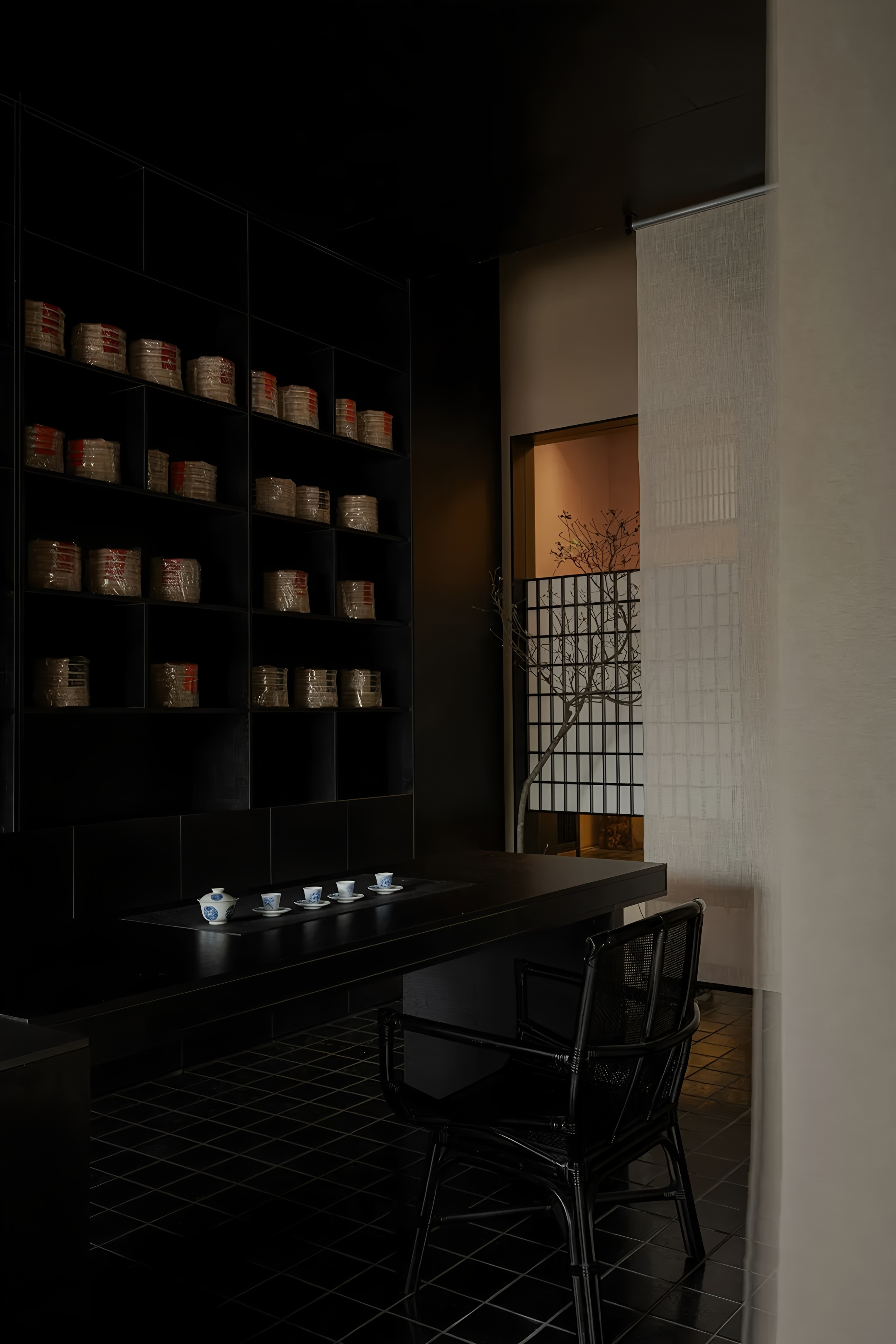 湖南邵阳180㎡同心茶室丨中国邵阳丨宅南设计事务所-13