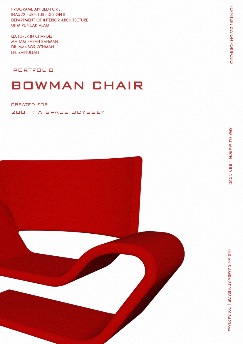 Furniture Design (Bowman Chair)-0