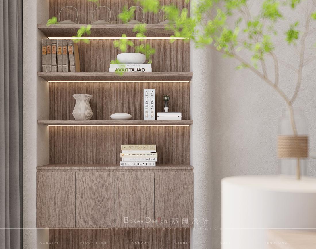 奶油焦糖微水泥侘寂设计-4